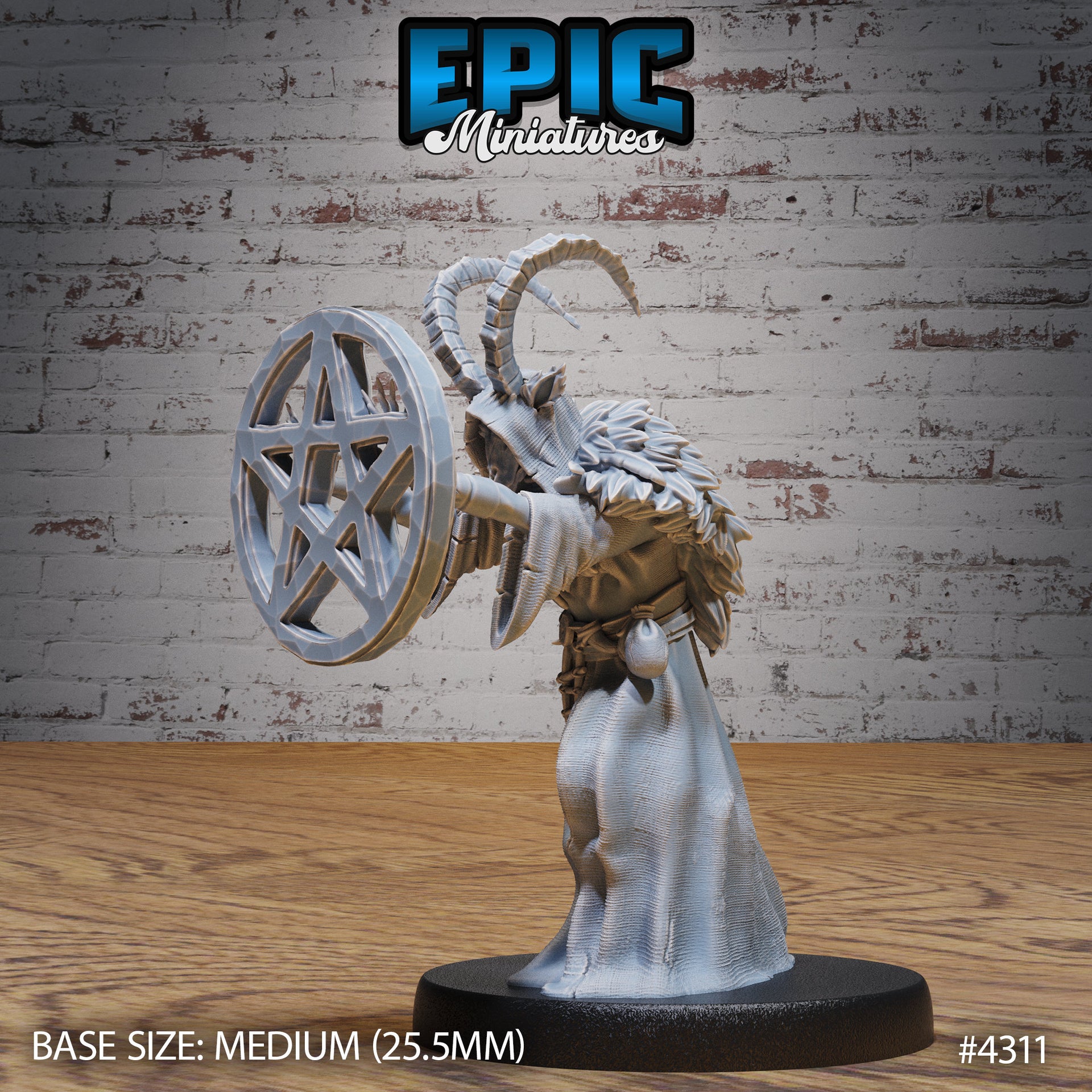 Demonic Cultist - Epic Miniatures | Infernal Assault | 28mm | 32mm | Demon | Devil | Sorcerer