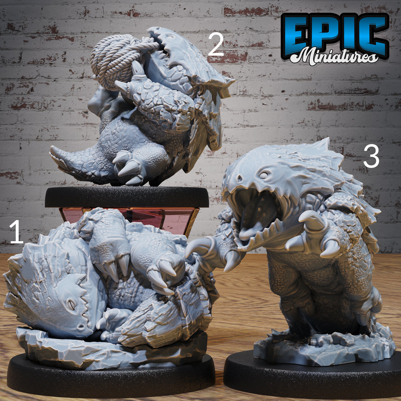 Baby Bulette - Epic Miniatures | Mighty Heroes | 28mm | 32mm | Land Shark