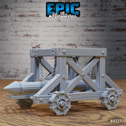 Olympian War Equipment - Epic Miniatures | Olympian Legends | 28mm | 32mm | Grond | Boat | Ballista | Mangonel