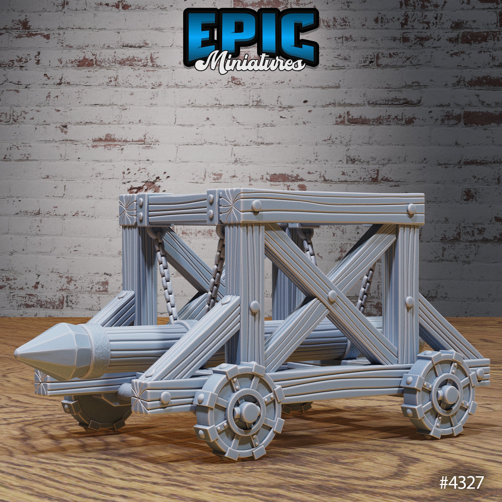 Olympian War Equipment - Epic Miniatures | Olympian Legends | 28mm | 32mm | Grond | Boat | Ballista | Mangonel