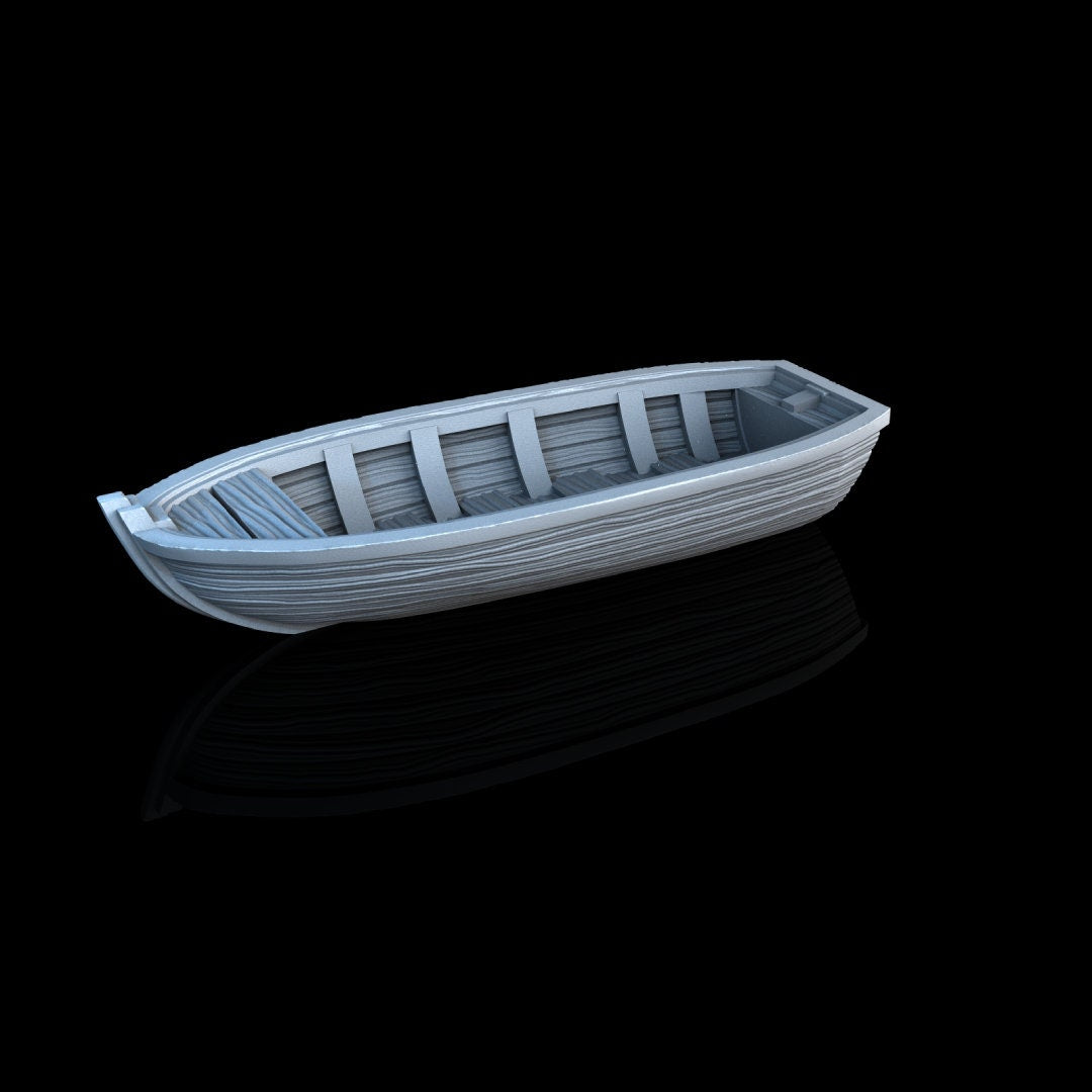 Boat - 3DP4U Medieval | 32mm | Forest | Filament | Resin | 3d printed