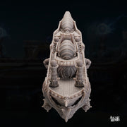 Teslite Class Cruiser - Arcane Minis | 32mm | Airship | Science Vessel | Playable Interior | Laboratory | 1085mm long!