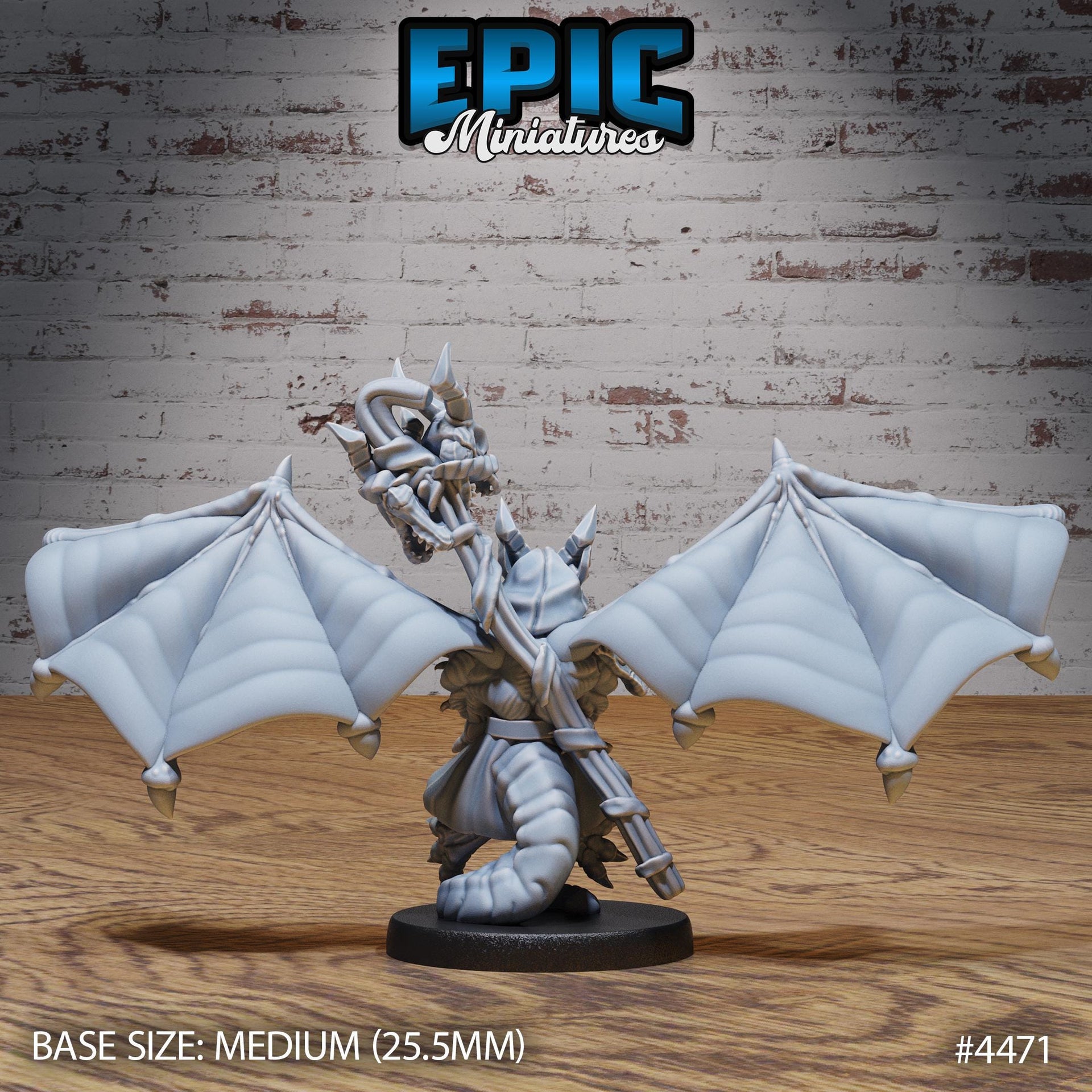 Winged Kobold Tribe - Epic Miniatures | Deep Dark Caves | 28mm | 32mm | Adventurer | Scout | Warrior | Priest