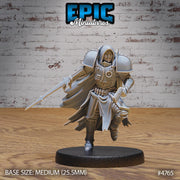 Jetpack Headhunter - Epic Miniatures | Steam Society | 28mm | 32mm | Steam Punk | Assassin | Bounty Hunter