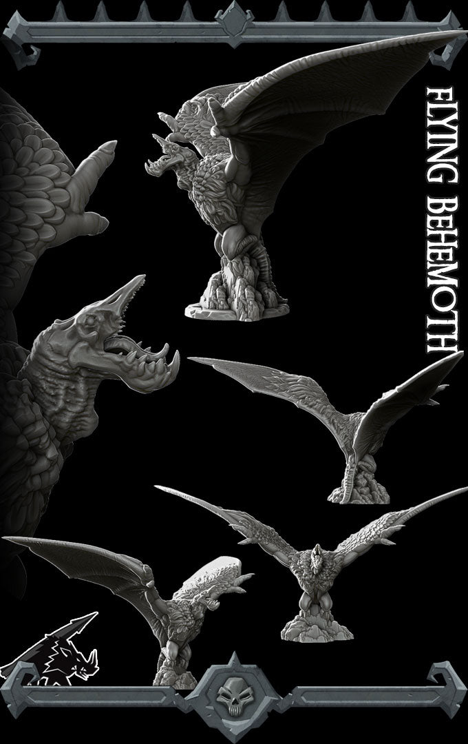 Flying Behemoth. Giant Flying Demon- Rocket Pig Games