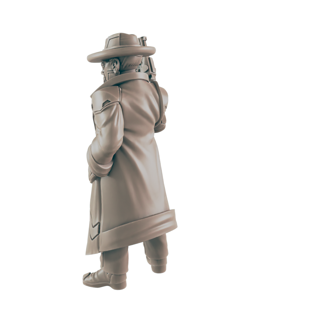 Private Eye. Cyberpunk Detective - Ec3d