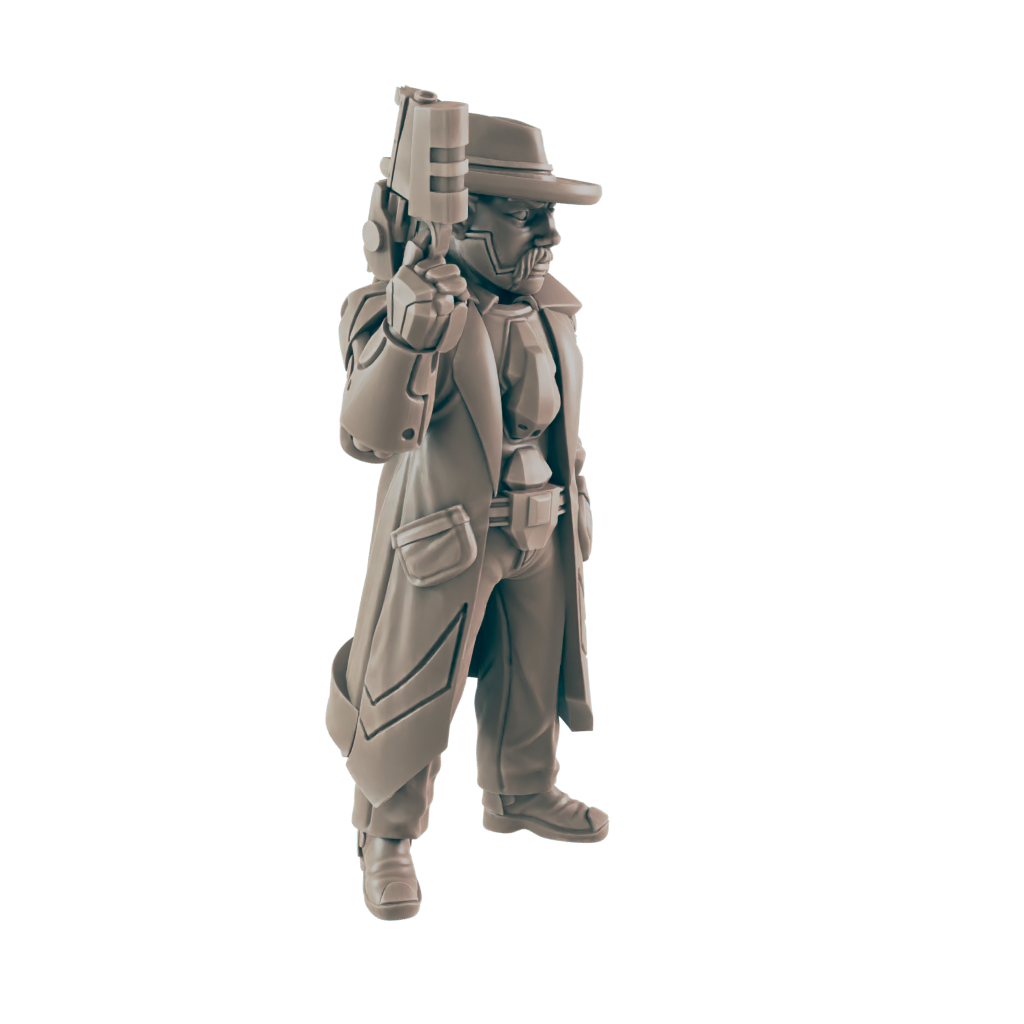 Private Eye. Cyberpunk Detective - Ec3d
