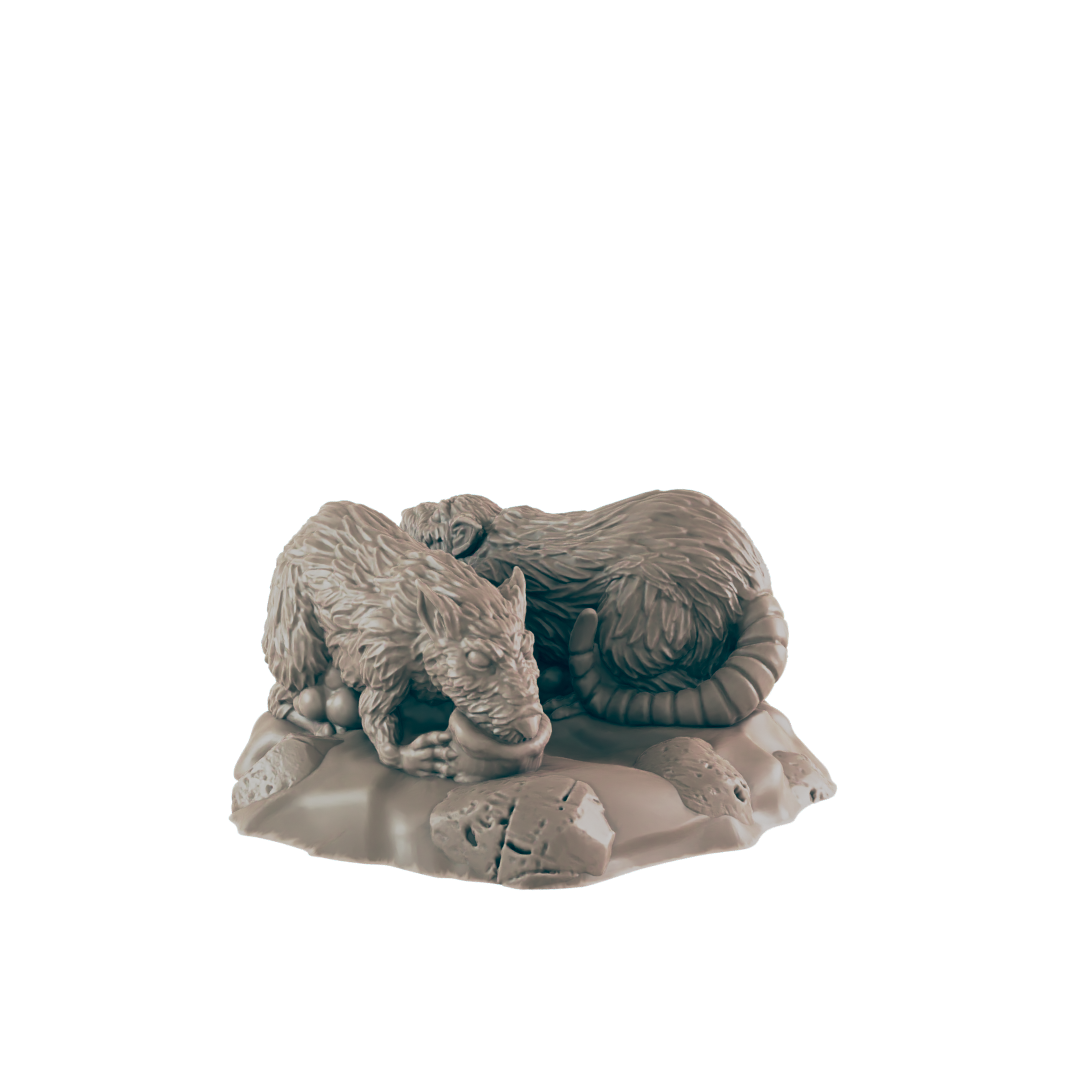 Rats (7x Pieces) - Ec3d