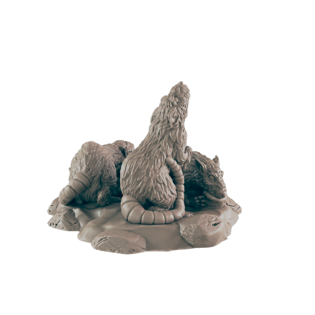 Rats (7x Pieces) - Ec3d