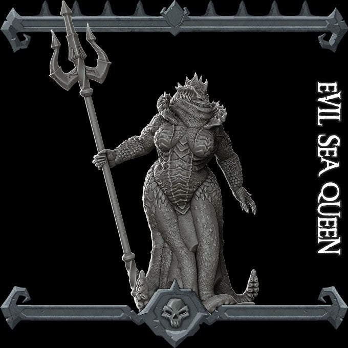 Evil Sea Queen, Massive Atlantean! - Rocket Pig Games