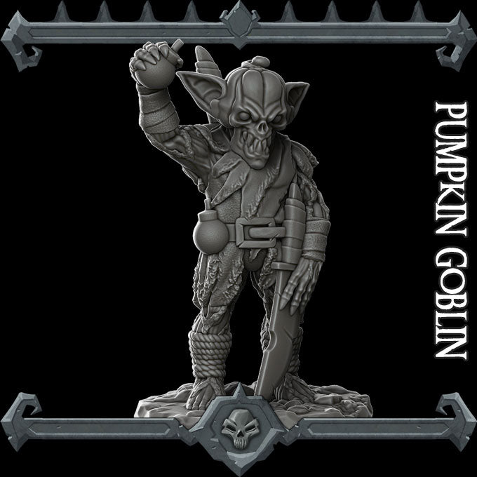 Pumpkin Goblin. Goblin Special Operative - Rocket Pig Games
