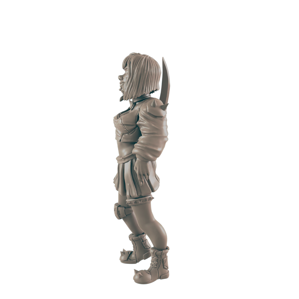 Teen Slasher. Cyberpunk Assassin - Ec3d