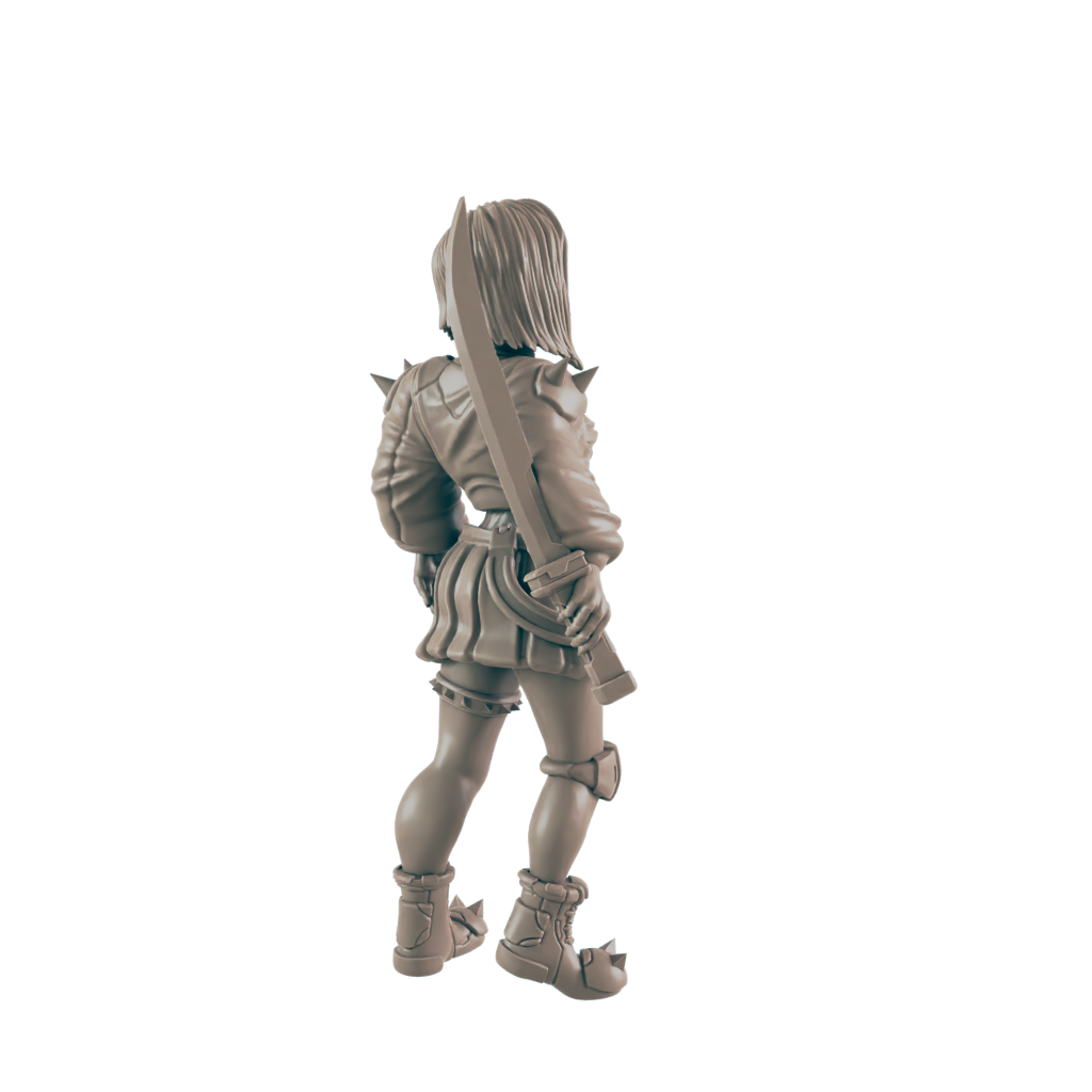 Teen Slasher. Cyberpunk Assassin - Ec3d