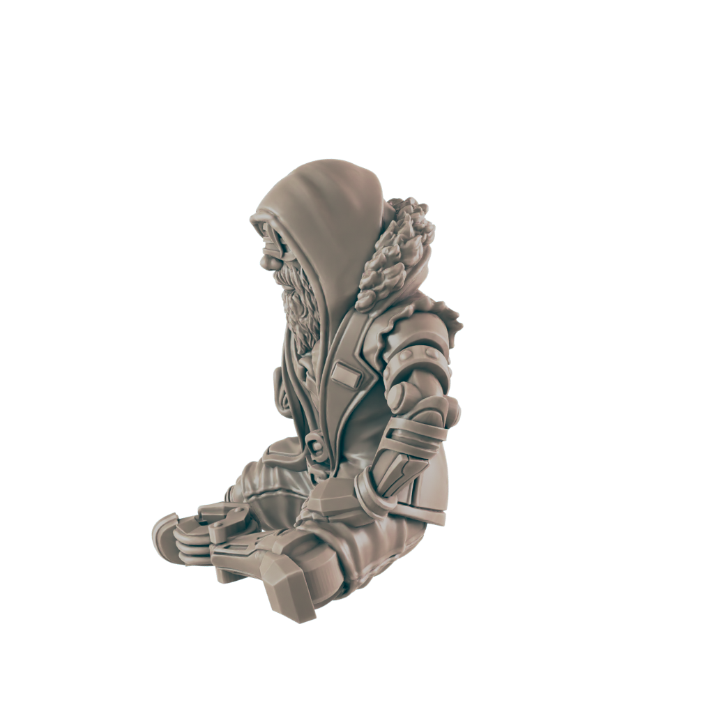 The Lost Vet. Cyberpunk Civilian - Ec3d