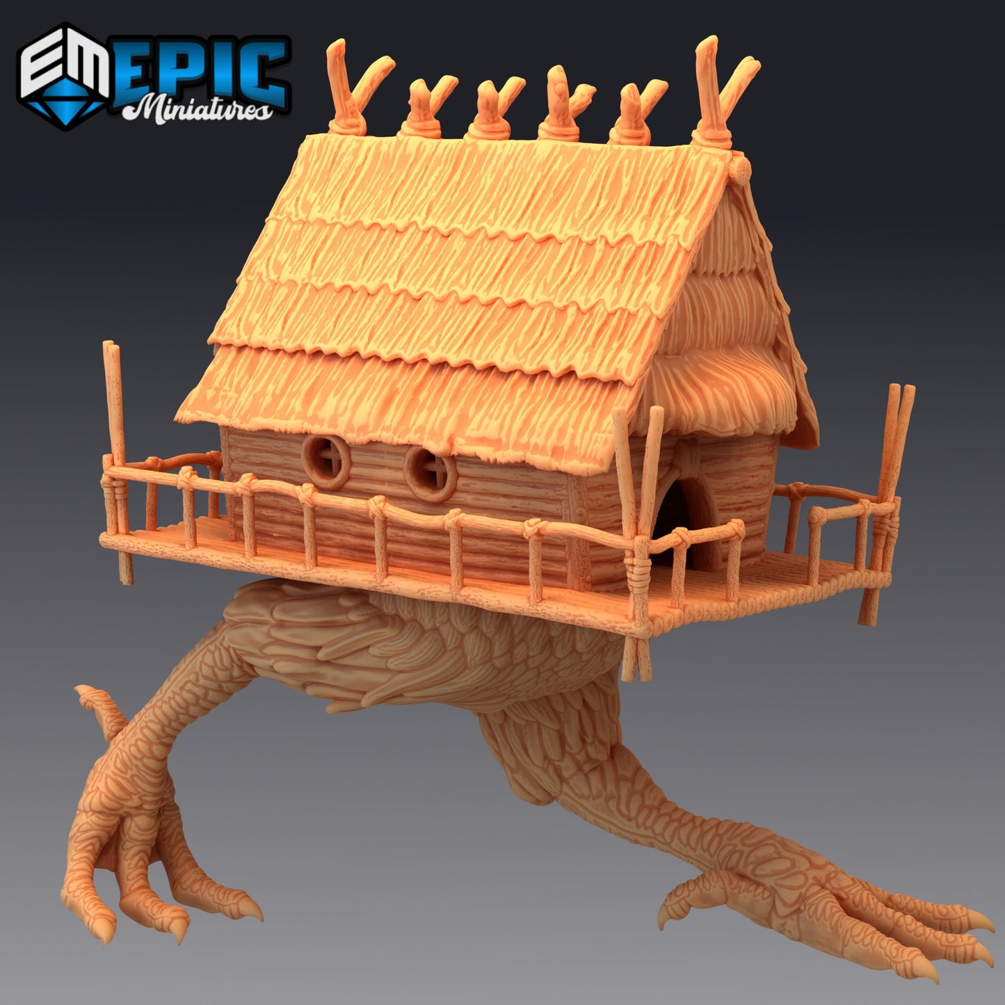 Baba Yagas Walking Hut - Epic Miniatures