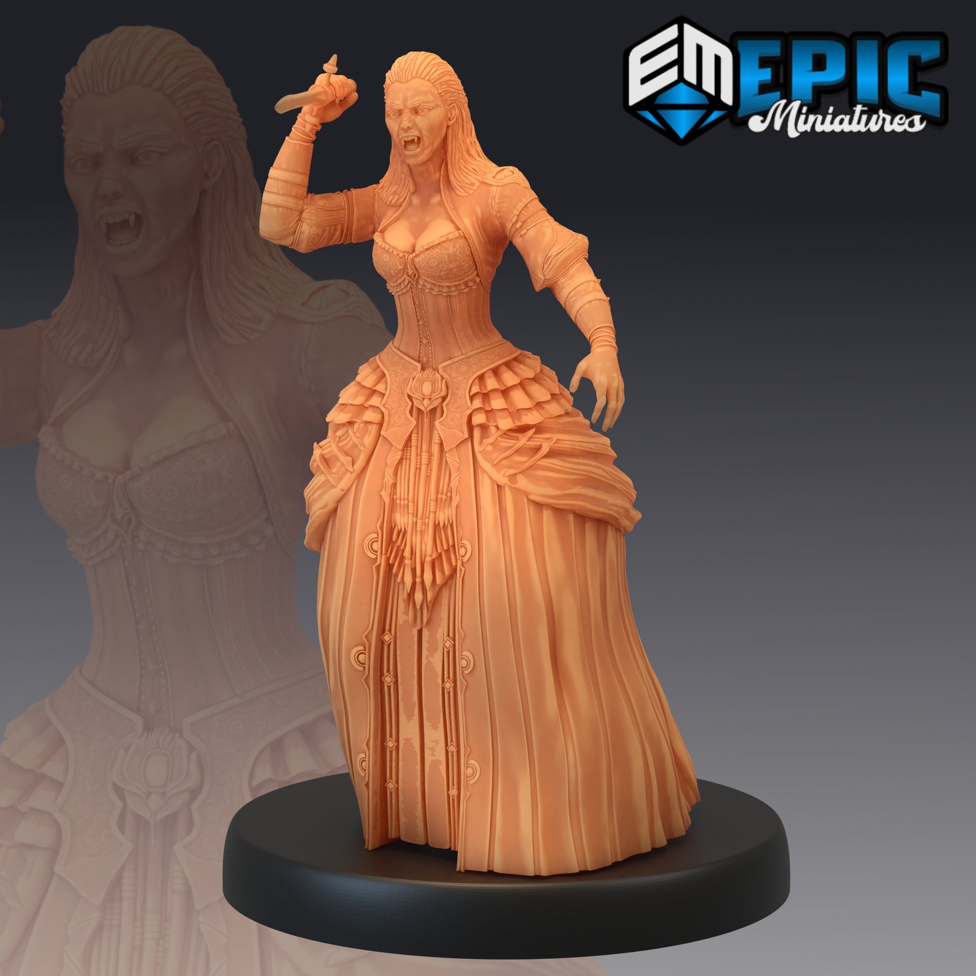 Vampire Lady - Epic Miniatures