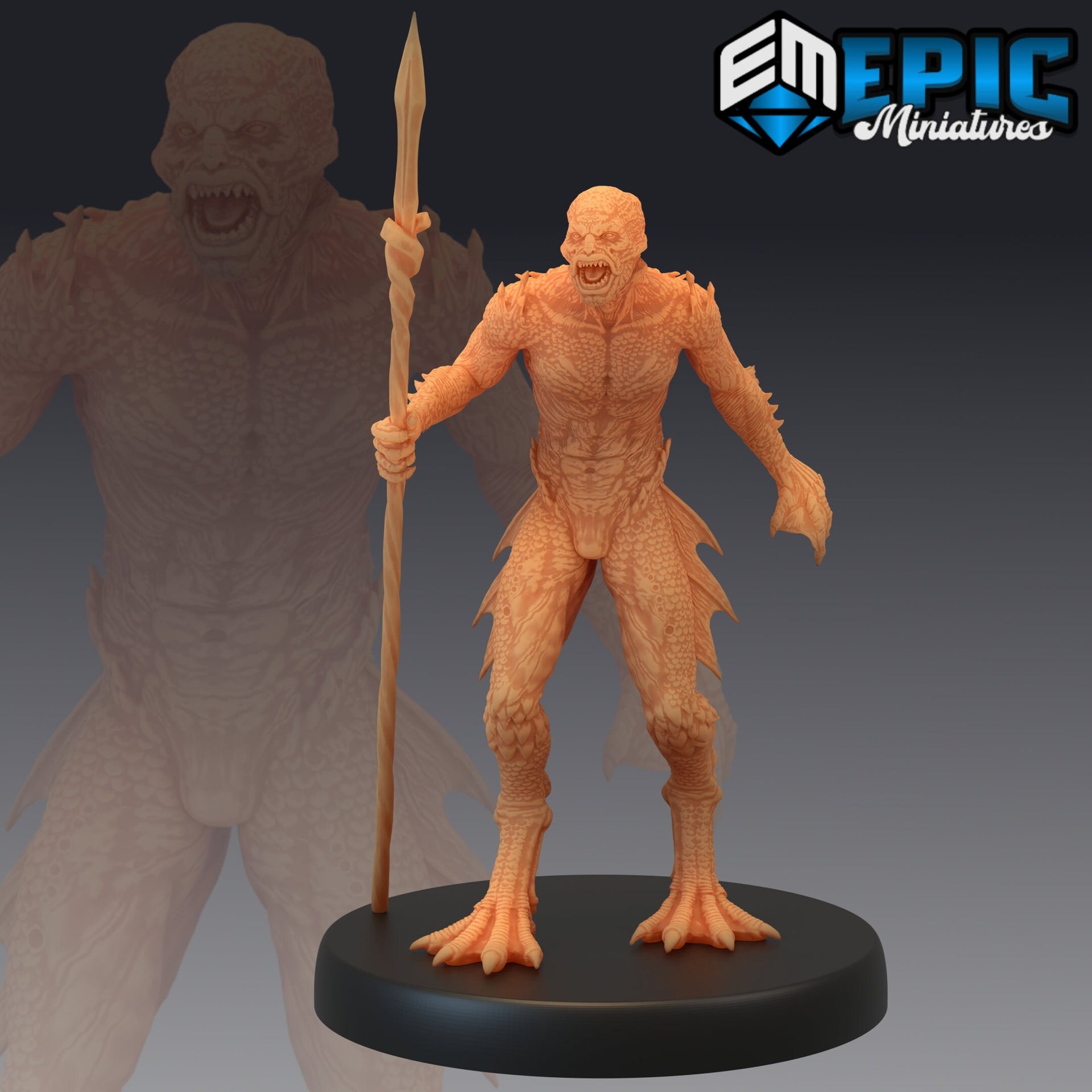 Deep One Male - Epic Miniatures