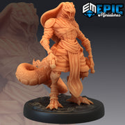 Serpentfolk Warrior - Epic Miniatures