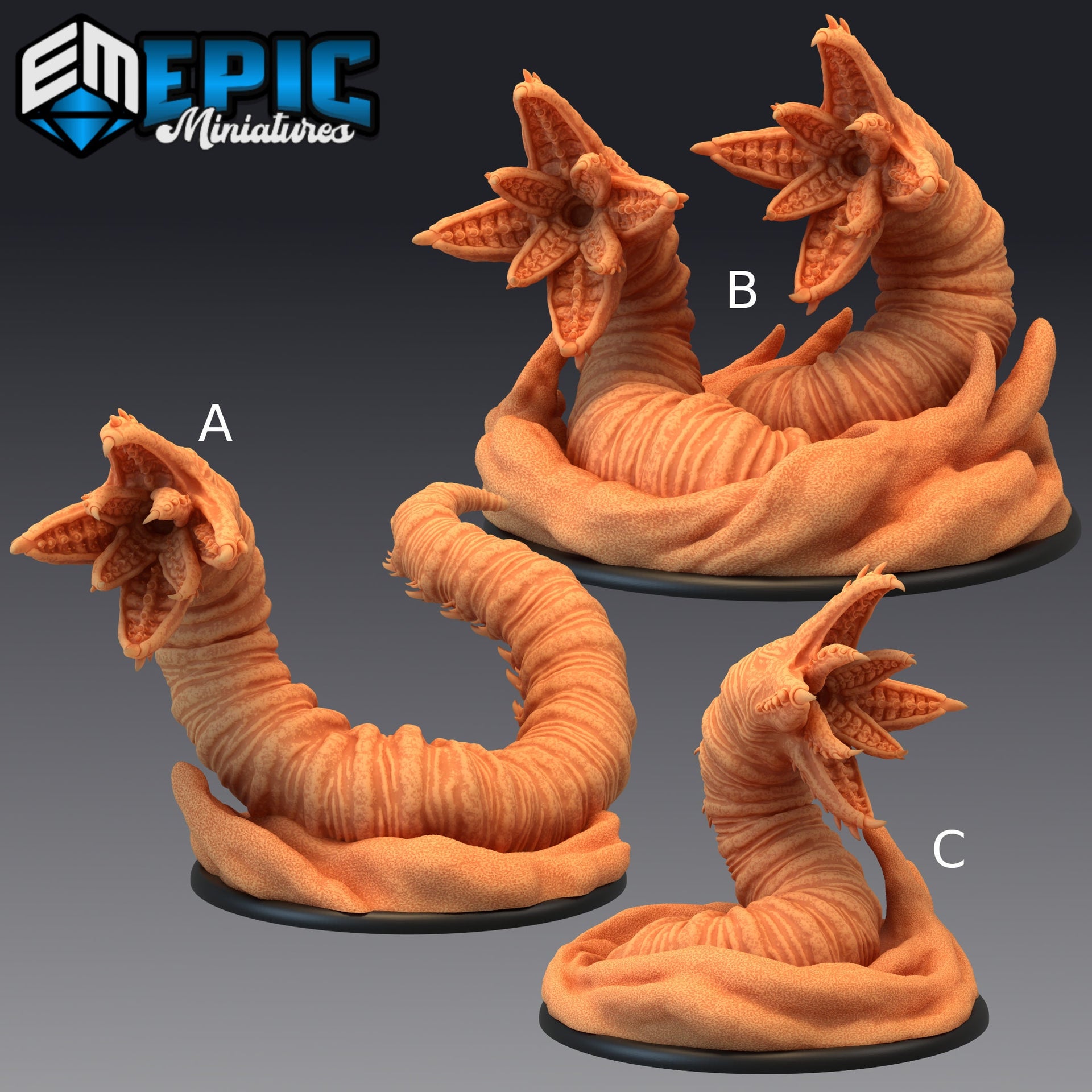 Sandworm - Epic Miniatures