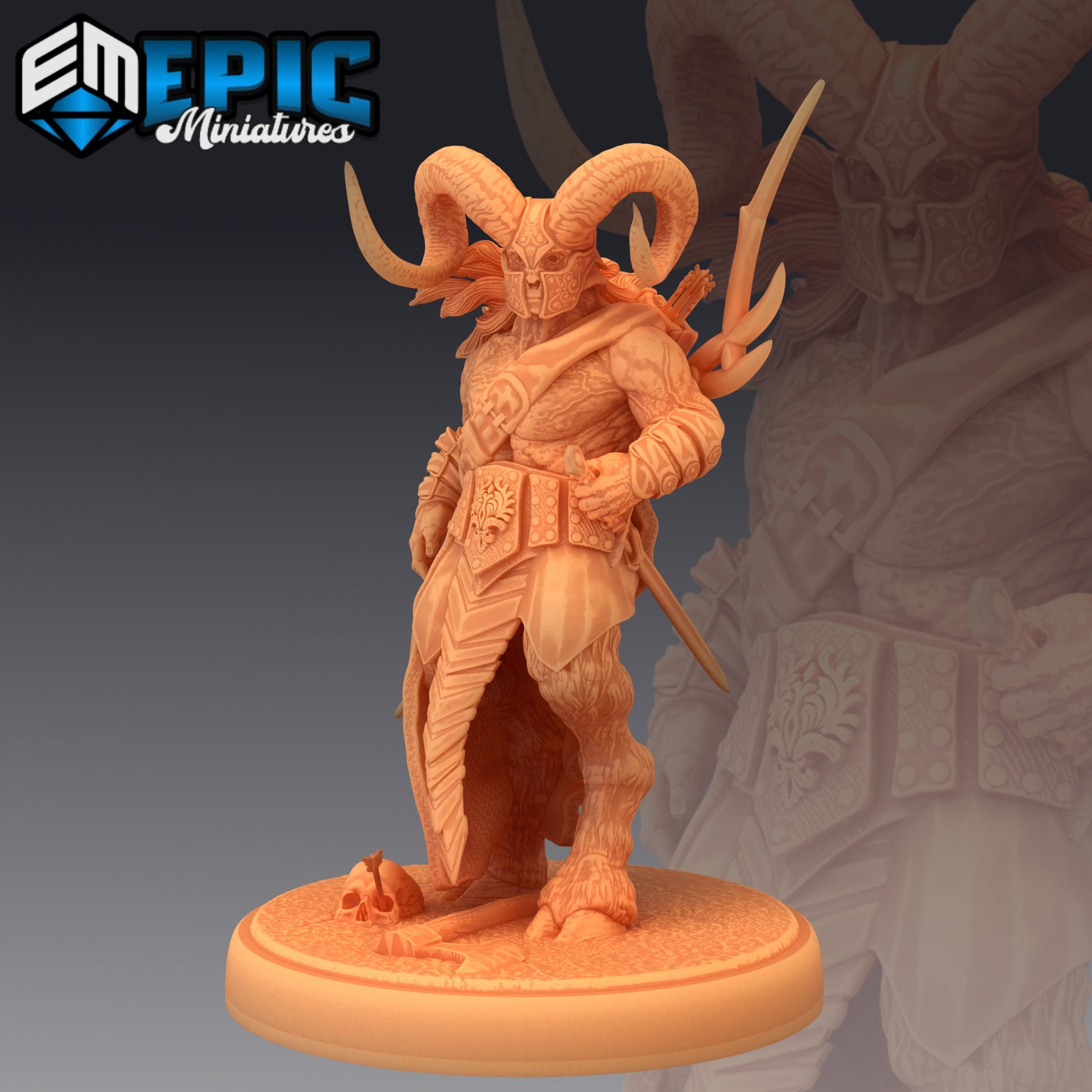 Satyr Armored- Epic Miniatures