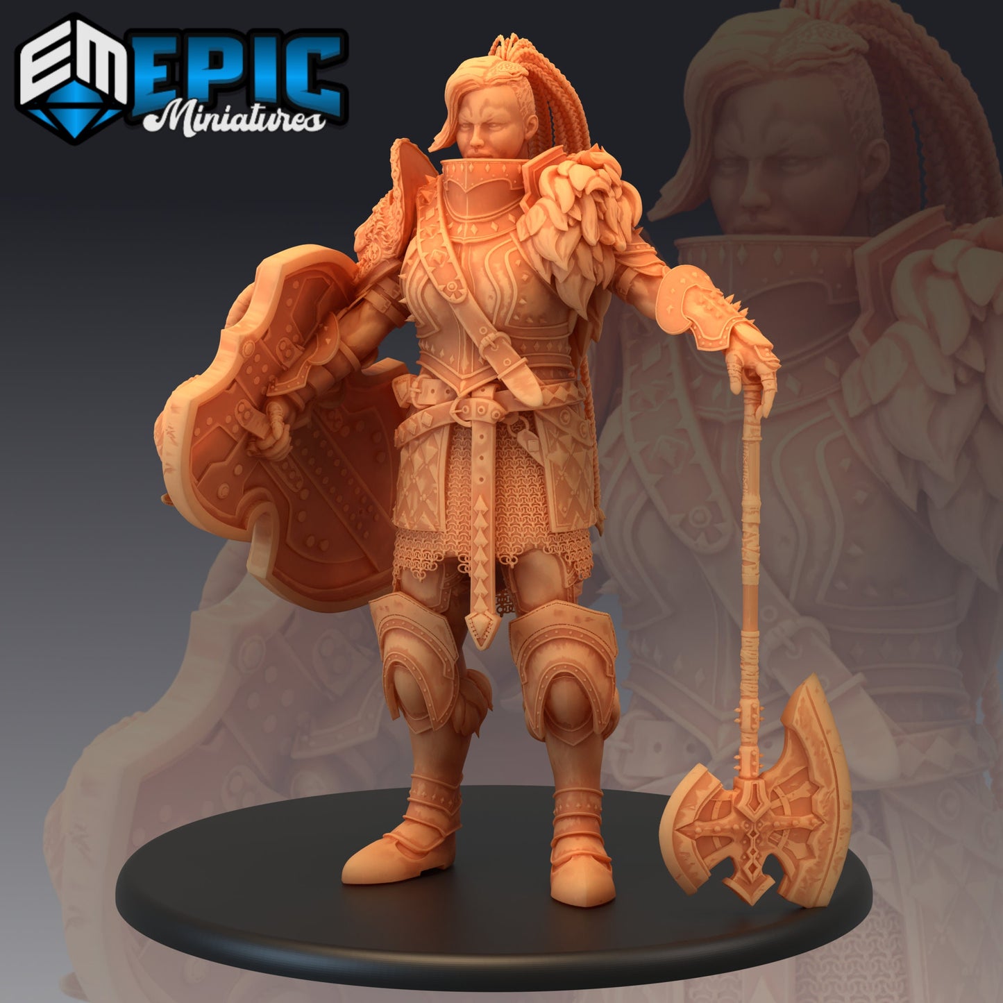 Fire Giantess - Epic Miniatures
