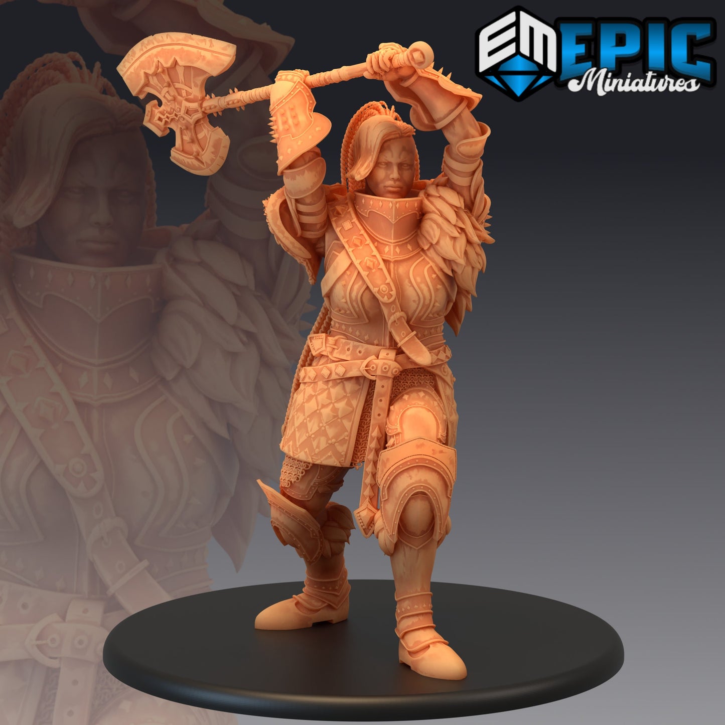 Fire Giantess - Epic Miniatures