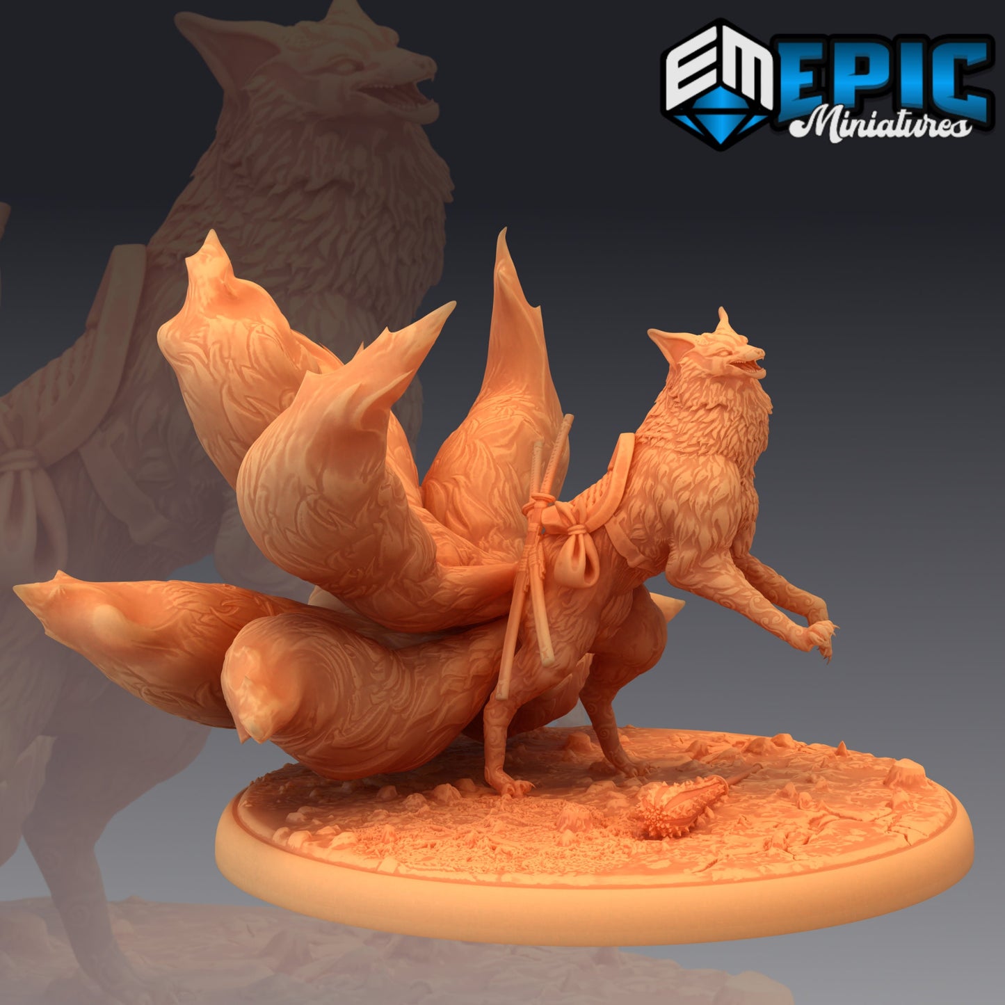 Nine Tailed Fox - Epic Miniatures