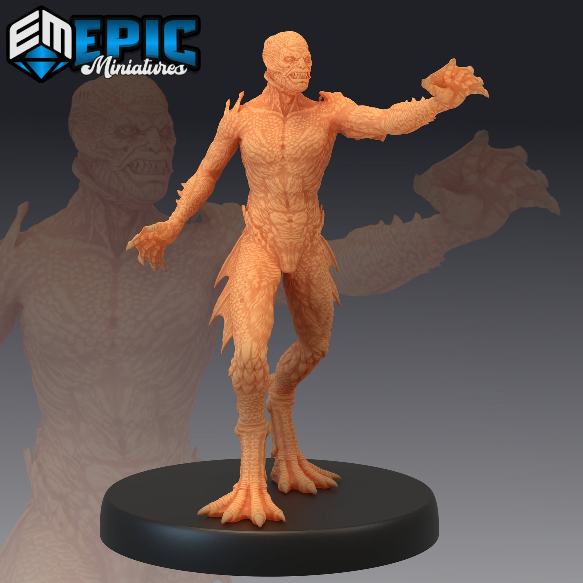 Deep One Male - Epic Miniatures