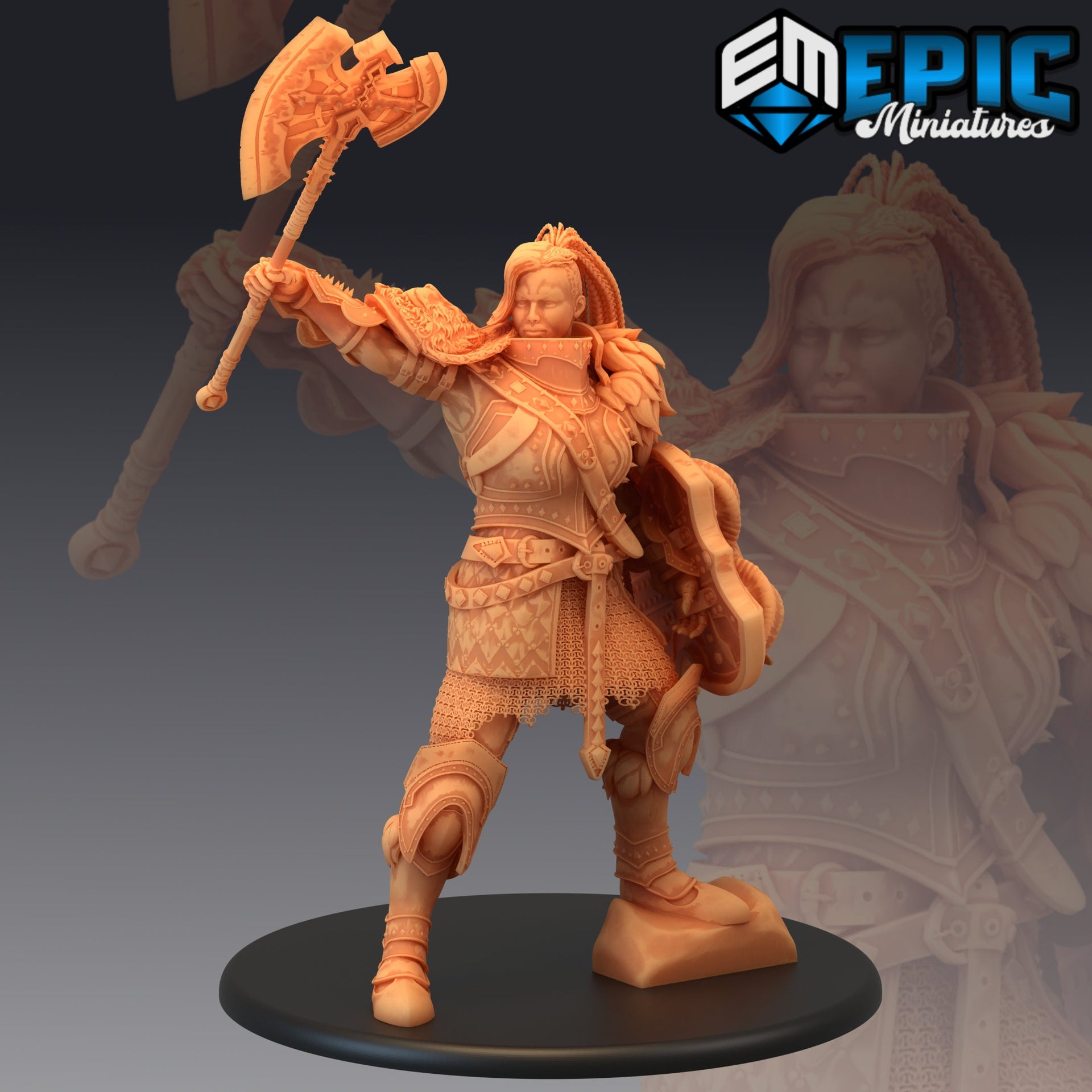 Fire Giantess - Epic Miniatures