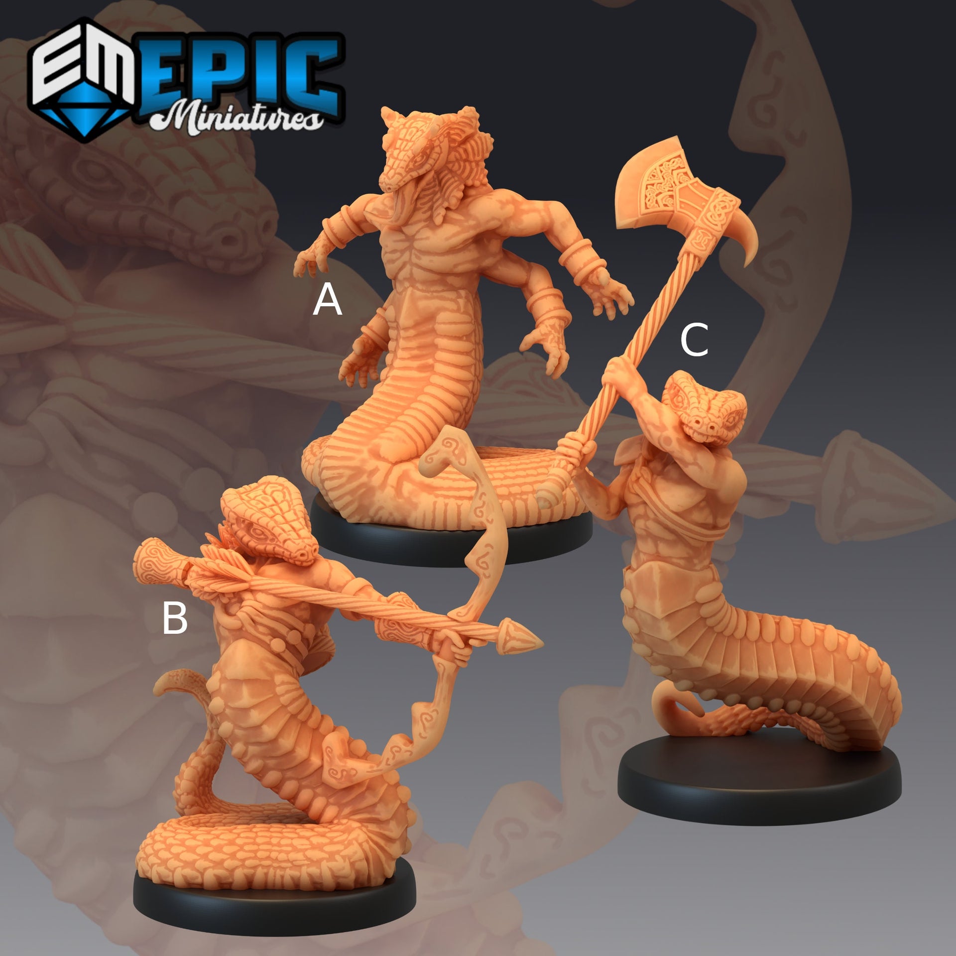 Serpentfolk - Epic Miniatures