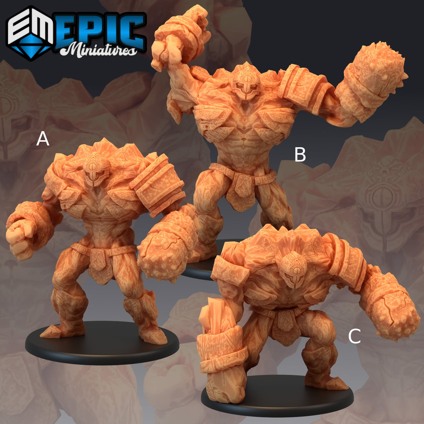 Ice Golem - Epic Miniatures