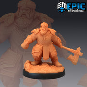 Nordic Dwarf - Epic Miniatures