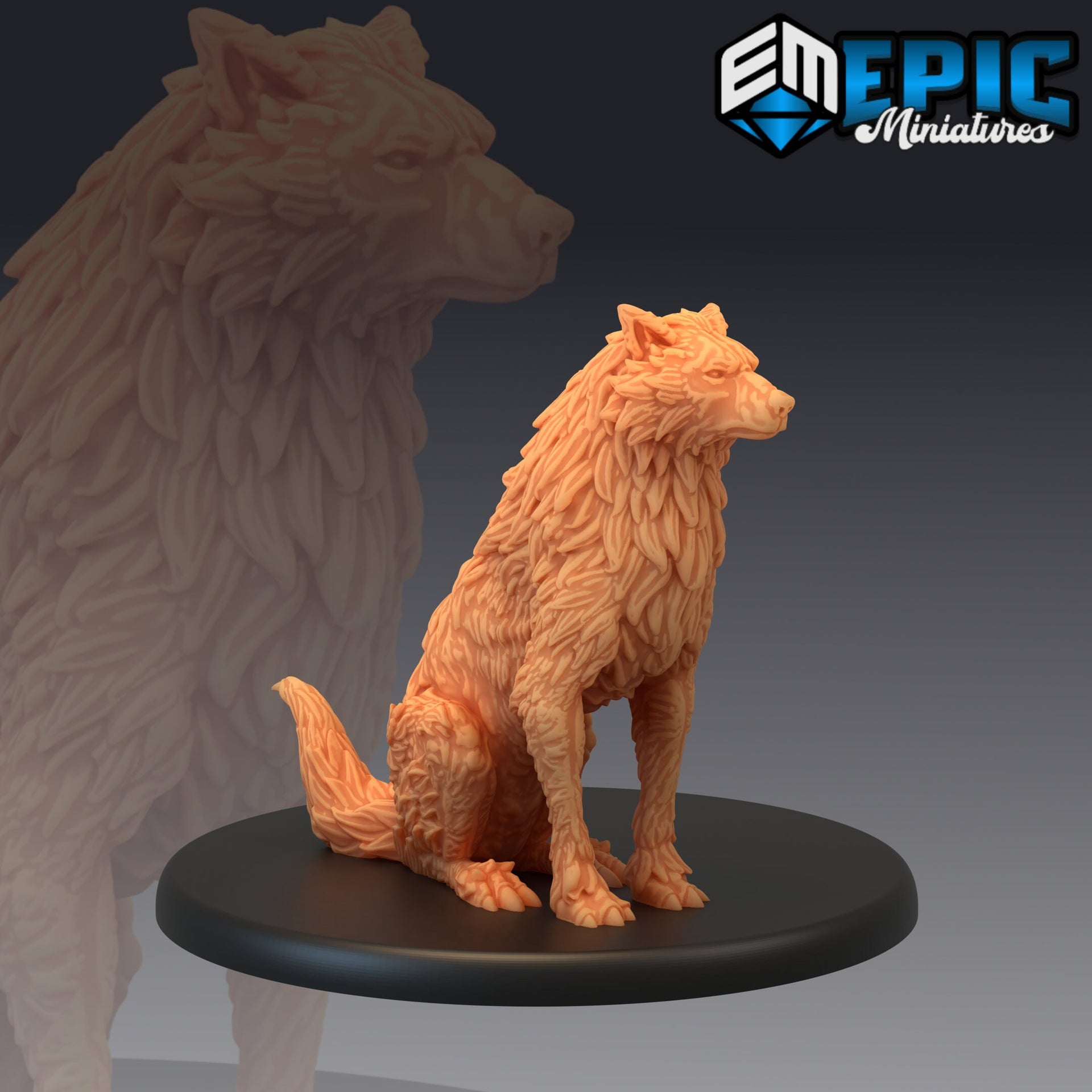 Winter Wolf - Epic Miniatures 