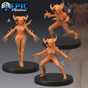 White Bone Huntress- Epic Miniatures