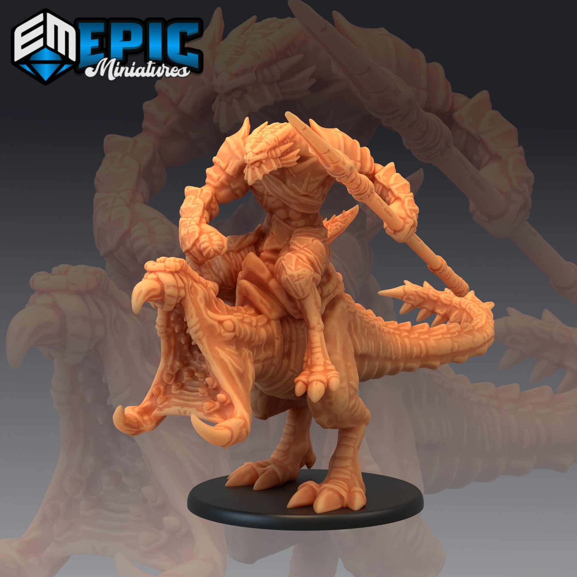 Dragonborn Warrior - Epic Miniatures