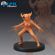 White Bone Huntress- Epic Miniatures