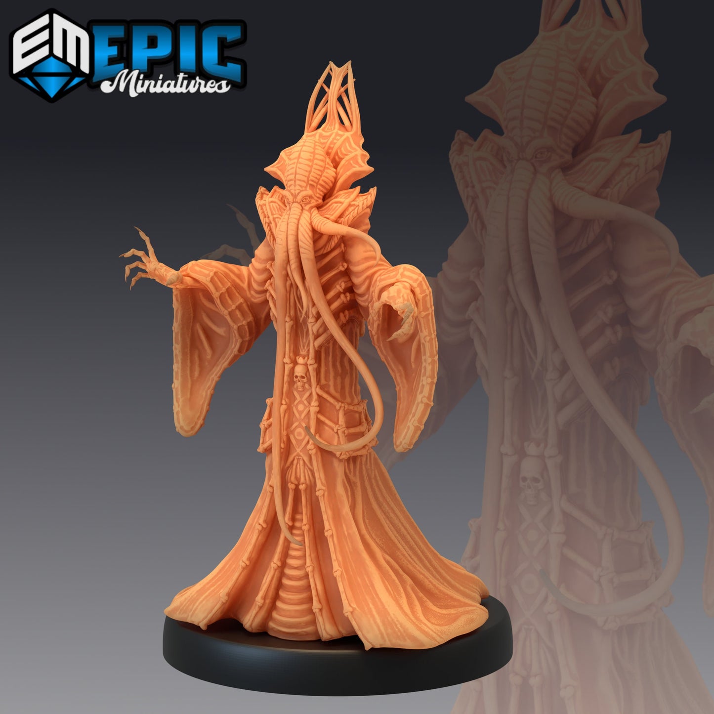 Mind Flayer Overlord- Epic Miniatures
