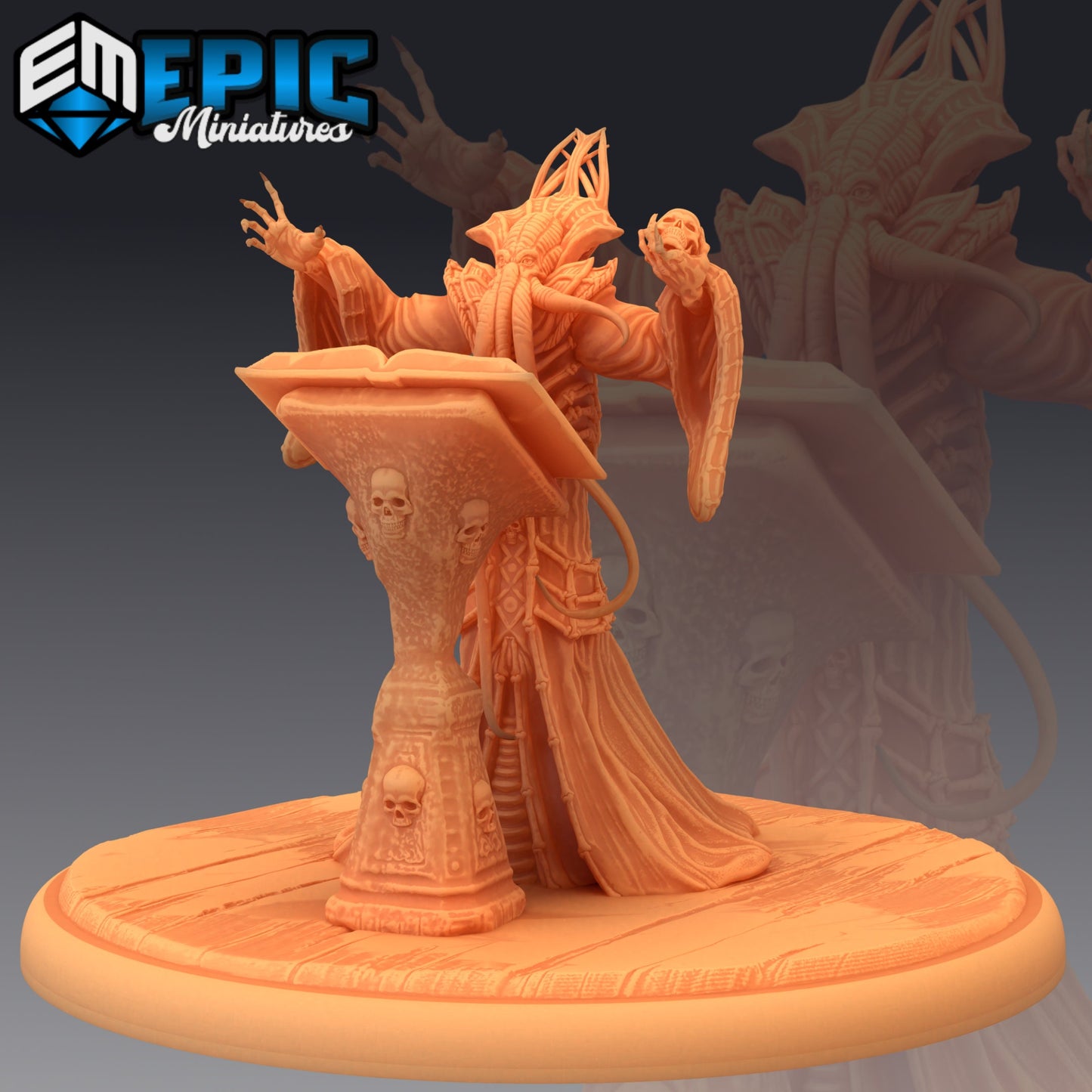 Mind Flayer Overlord- Epic Miniatures
