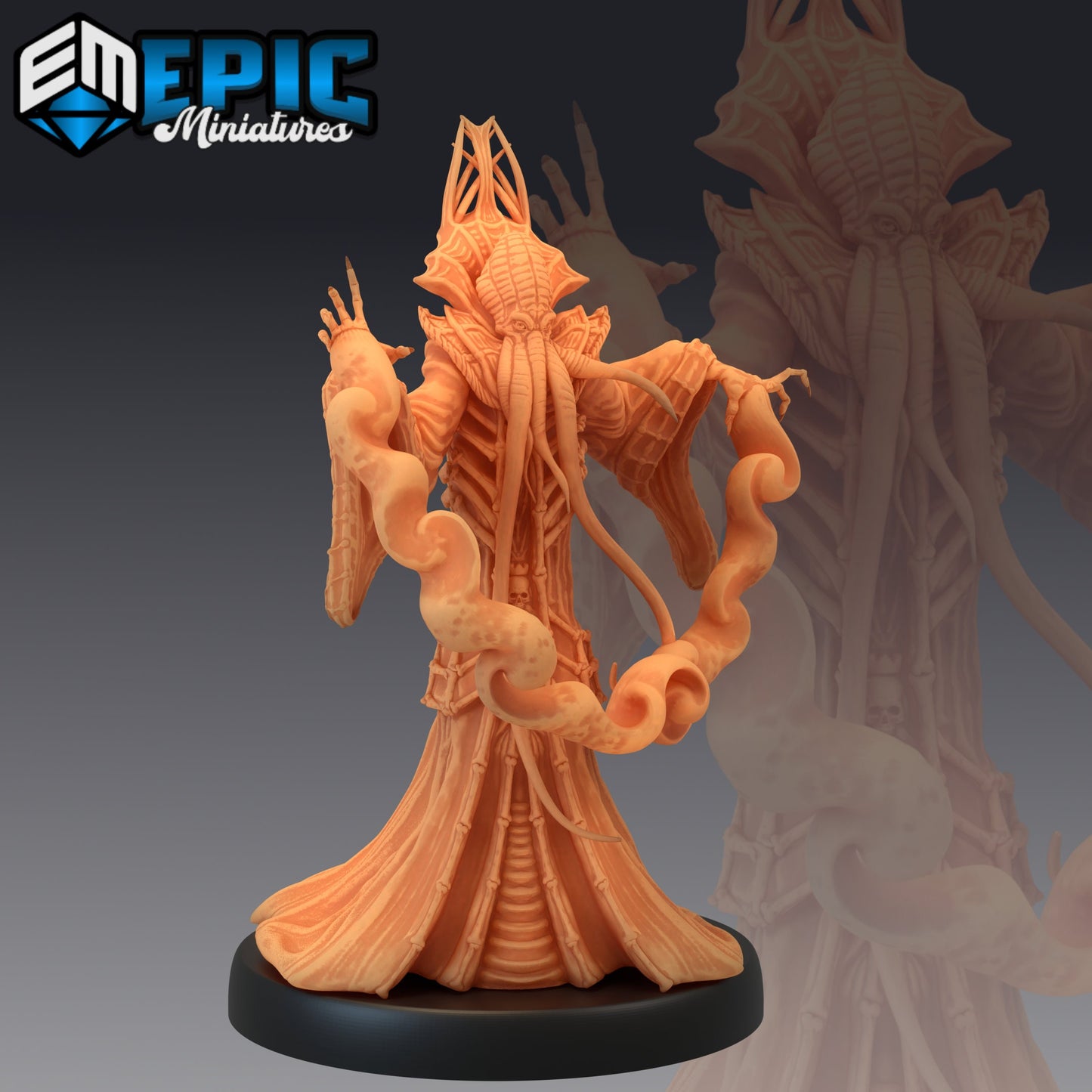 Mind Flayer Overlord- Epic Miniatures