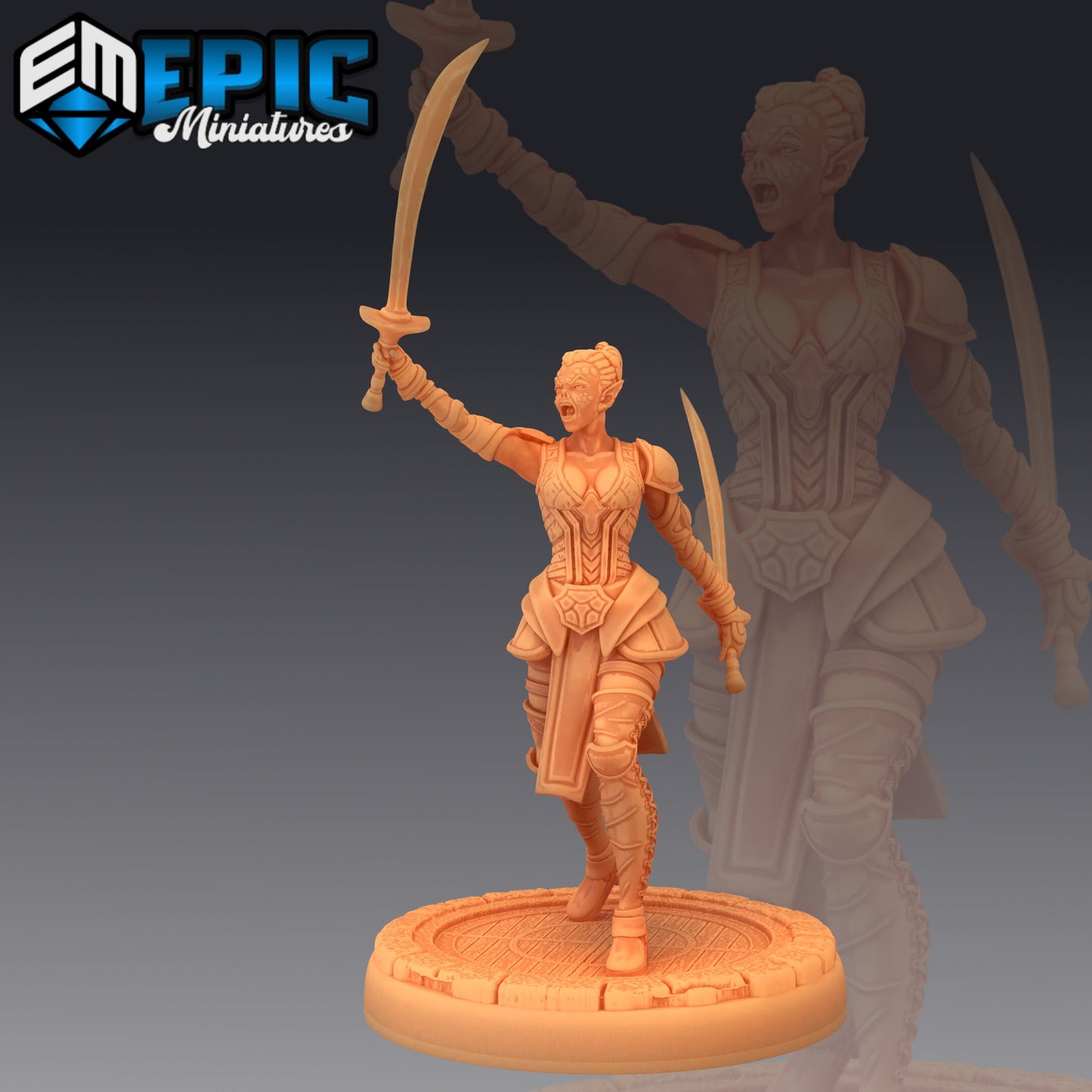 Githyanki Slave Rebel - Epic Miniatures