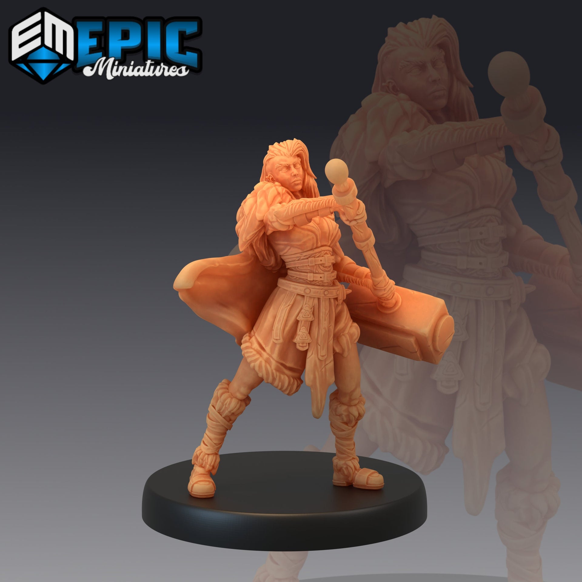 Viking Raider Female - Epic Miniatures