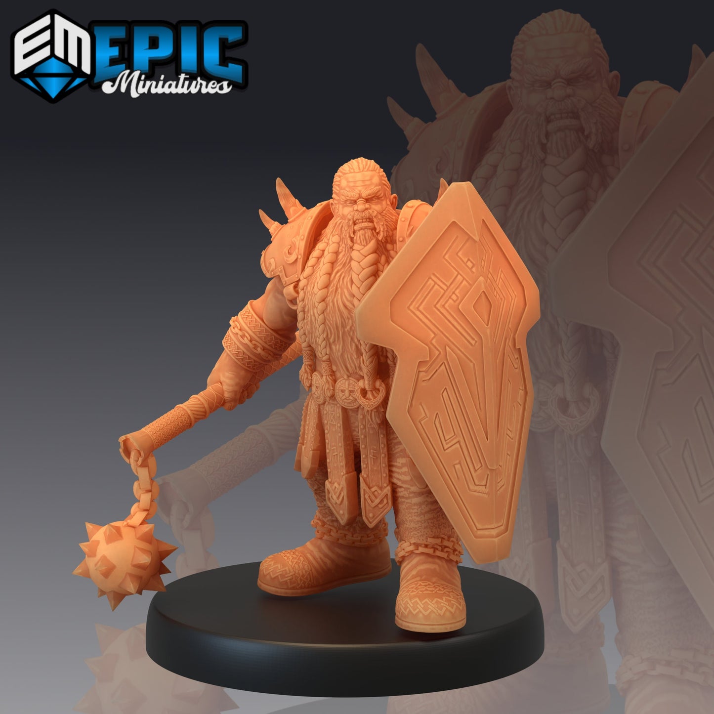 Dwarf Raider - Epic Miniatures