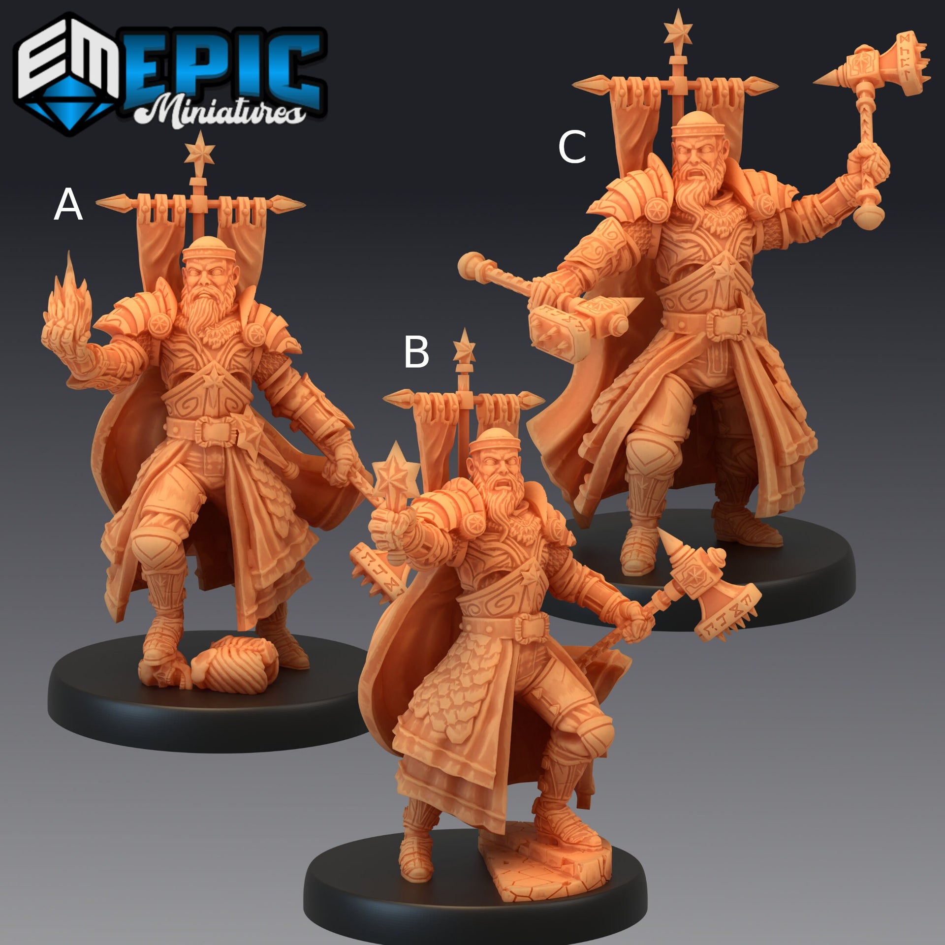 War priest - Epic Miniatures
