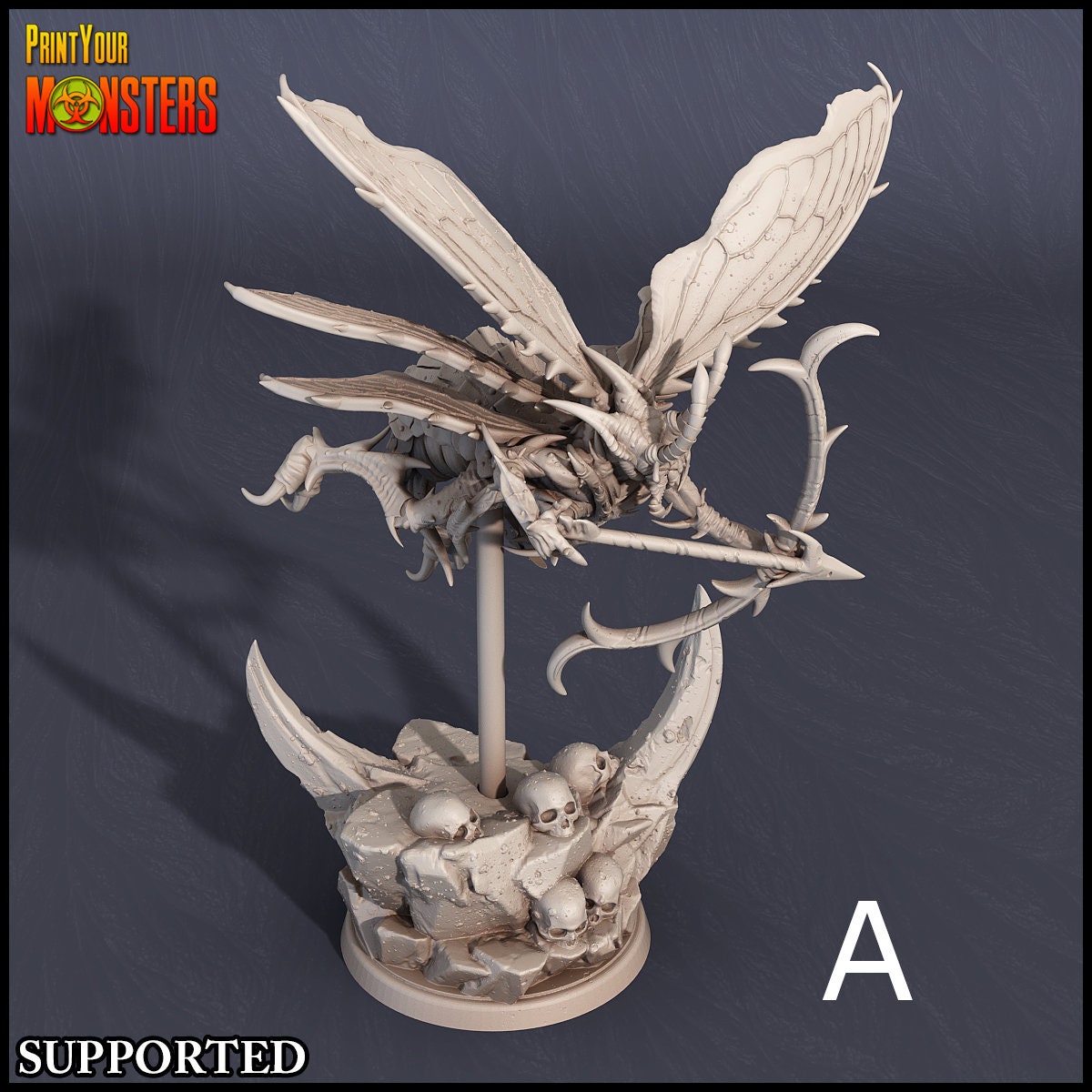 Flying Wasp Warrior - Print Your Monsters