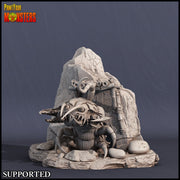 Giant Centipede in Cave - Print Your Monsters