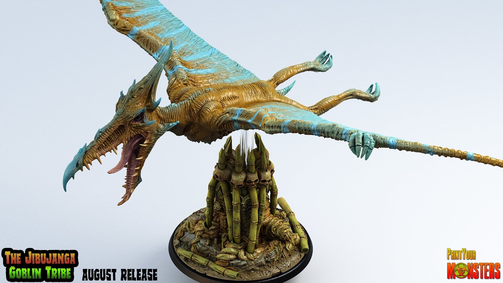 Goblin Pterodactyl Riders - Print Your Monsters