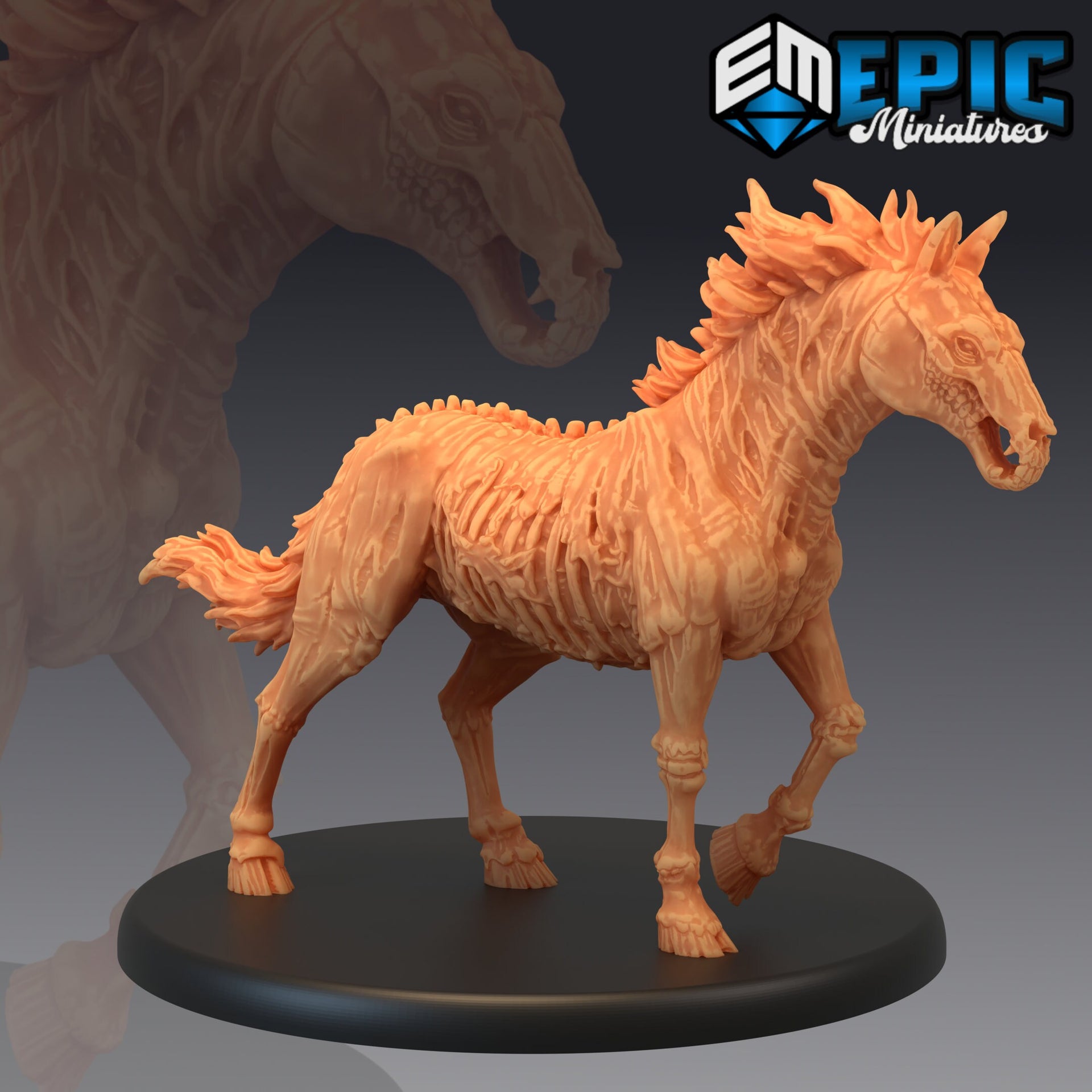 Undead Horse - Epic Miniatures