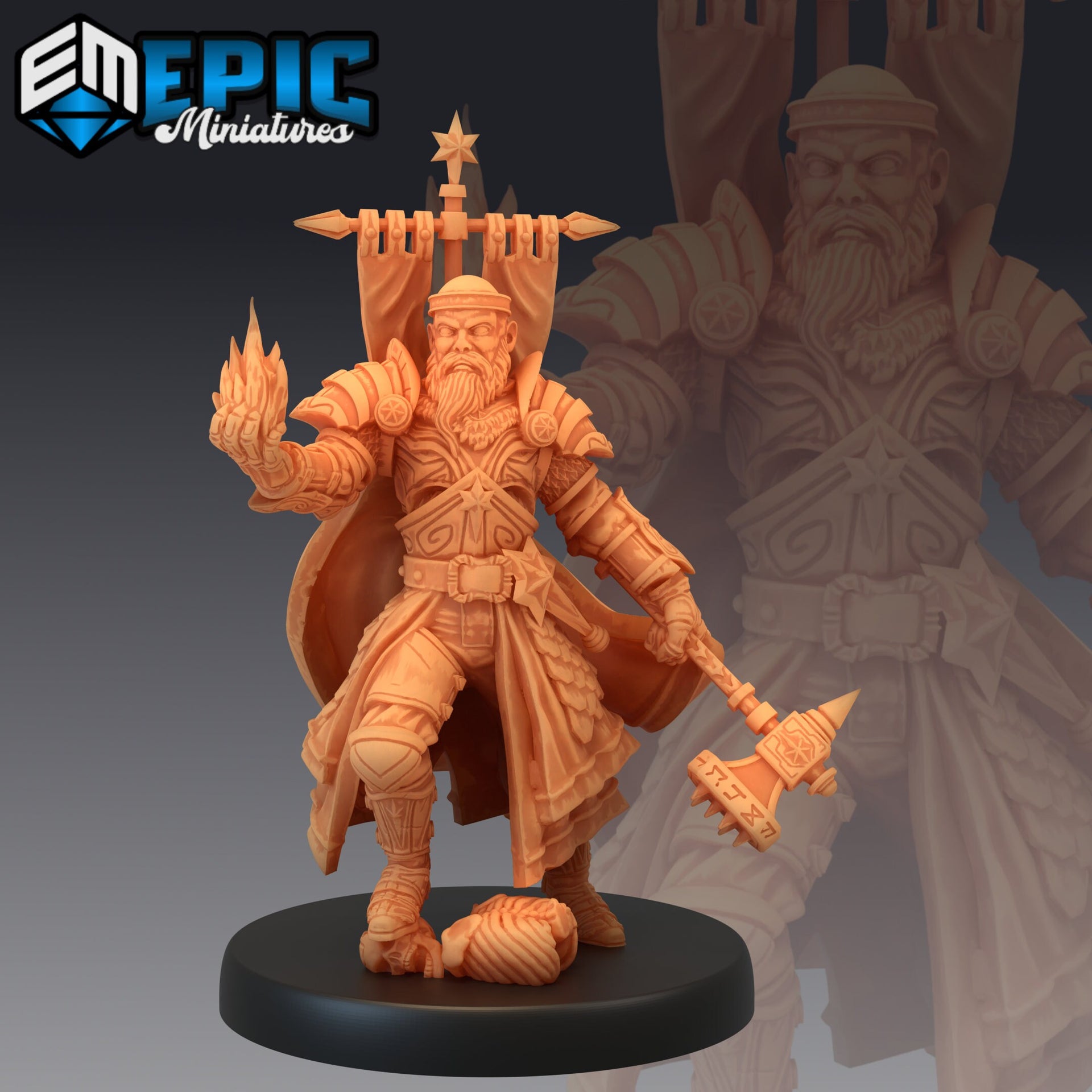 War priest - Epic Miniatures