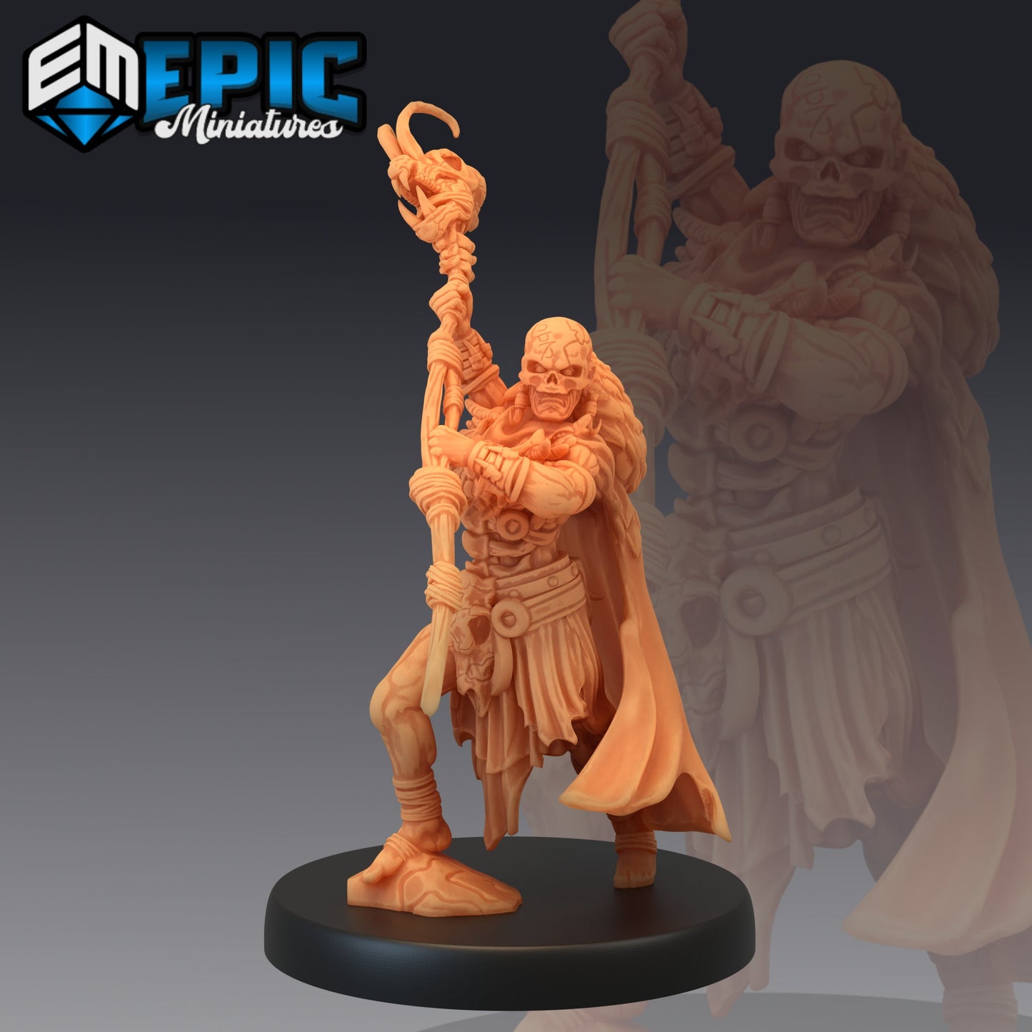 Cannibal Tribe Shaman - Epic Miniatures