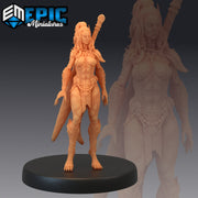 Werejaguar Lady- Epic Miniatures